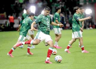 La Selección Mexicana Trabaja a Tope en un Ambiente Armónico