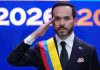 Abelardo de la Espriella Jura Como Presidente de Colombia
