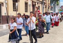 Feligreses Celebran a San Agustín, Santo Patrono de Tapachula