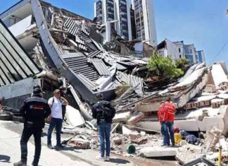 Suman 314 Personas Fallecidas por Terremoto en Colombia