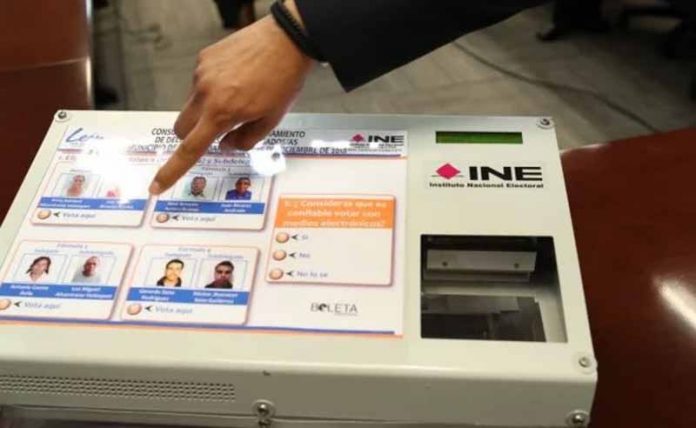 Ine Presenta A Partidos Urna Electr Nica Peri Dico El Orbe