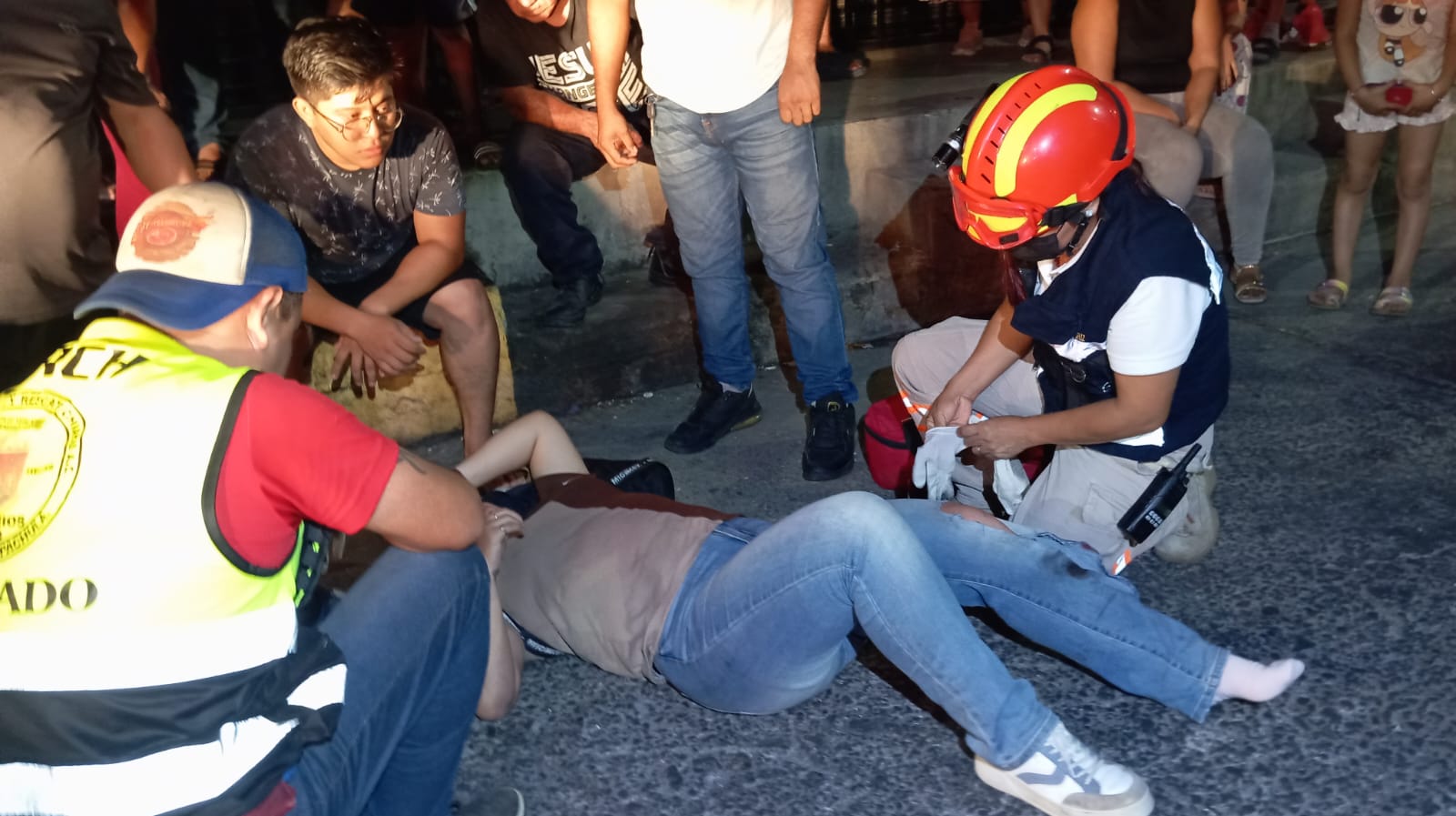 El Orbe Al Momento Joven Mujer Resulta Lesionada Al Estrellarse Con Su Motocicleta Contra Una